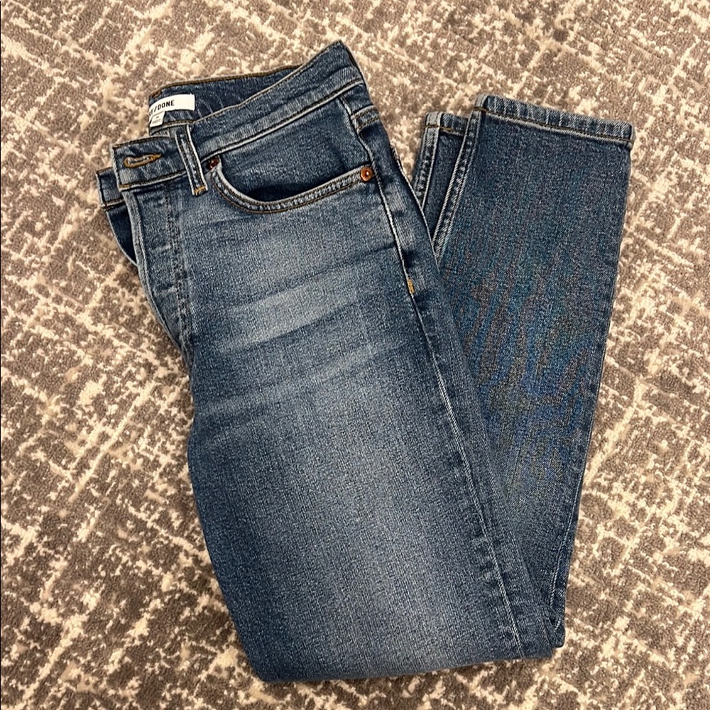 Re/Done Women’s Straight Jeans